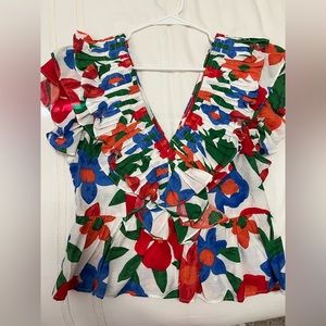 Boutique Women’s Double V Blouse